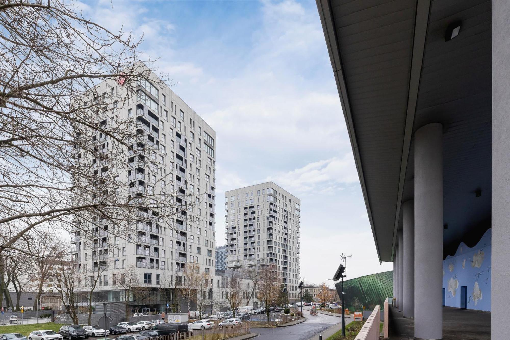 Exclusive Apartment In Katowice With Balcony, Parking, Gym And Sauna By Noclegi Renters Esterno foto